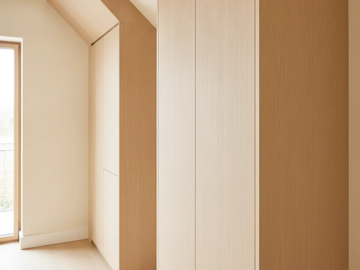 Referenzprojekt: Einbauschrank-Zeile in Esche über 4,80 m, Winterthur